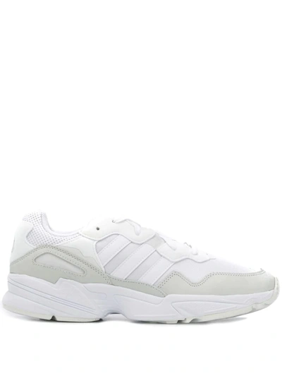 Adidas Originals Yung-96 Sneakers Suede And Mesh White