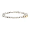 BUNNEY BUNNEY SILVER AND GOLD SIMPLE CHAIN BRACELET