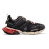 Balenciaga Track Mesh Running Sneakers In 1002 Noir/g