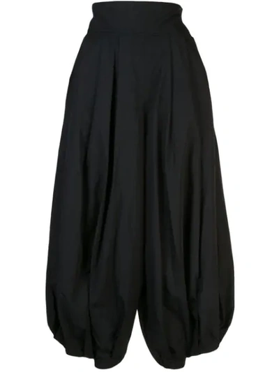 Toga Balloon Trousers In Black