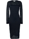 FENDI FF MOTIF KNITTED DRESS