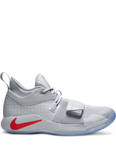 Nike Kids' X Playstation Pg 2.5 "wolf Grey/multicolour"sneakers
