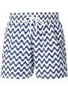 Frescobol Carioca Copacabana Sport Swim Shorts In White