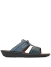 TOD'S TOD'S SLIP-ON SANDALS - 蓝色