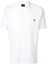 Ps By Paul Smith Paul Smith Regular Fit Ss Polo Shirt White In White