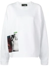 DSQUARED2 X MERT & MARCUS 1994 GRAPHIC PRINT SWEATSHIRT