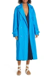 TIBI DOUBLE BREASTED TRENCH COAT,S219TA9066