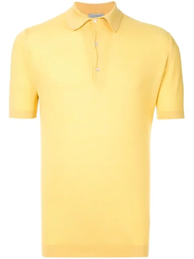 John Smedley Short-sleeve Polo Shirt - 黄色 In Yellow
