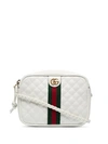 GUCCI WHITE GG SMALL QUILTED