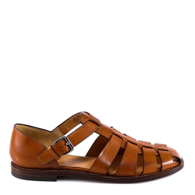 Church's Fisherman Leather Sandals In Brown