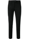 Dondup Tailored Slim-fit Trousers In Black