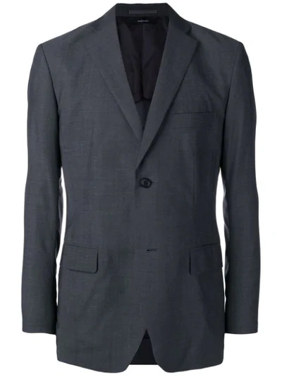 Issey Miyake Fitted Blazer In Grey