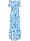 ALL THINGS MOCHI kona floral-print maxi dress