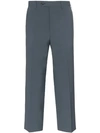 PRADA CROPPED TAPERED TROUSERS