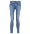 Ag The Farrah High Waist Ankle Skinny Jeans In 12 Years Fluid