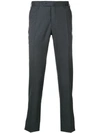 Incotex Slim Tailored Trousers In Grey