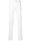 Incotex Slim Fit Chinos In White
