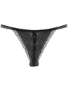 Maison Close Le Petit Secret Open Tanga In Black