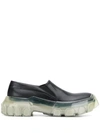 RICK OWENS CHUNKY SOLE LOAFERS