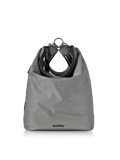 Ermenegildo Zegna Grey Nylon Mens Tote Bag/backpack