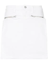 Alyx White Denim Skirt In White