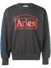 ARIES LOGO PRINT SWEATSHIRT