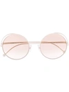 FENDI ROUND FRAME SUNGLASSES