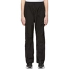 A-COLD-WALL* A-COLD-WALL* BLACK PUFFER TIE LOUNGE trousers