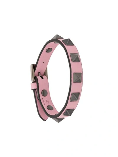 Valentino Garavani Valentino  Rockstud Bracelet - 粉色 In Pink