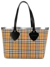 BURBERRY MULTICOLOURED GIANT REVERSIBLE VINTAGE CHECK TOTE
