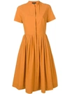 ANTONELLI ANTONELLI LORENA衬衫式连衣裙 - 橘色