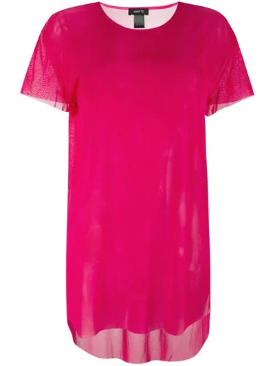 Avant Toi Sheer T-shirt In Pink