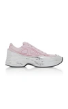 Adidas Originals Rs Ozweego Leather & Nylon Sneakers In Pink