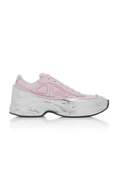 Adidas Originals Rs Ozweego Leather & Nylon Trainers In Pink