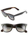 RAY BAN 'CLASSIC WAYFARER' 50MM SUNGLASSES,RB214050-X