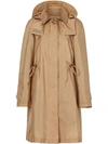 BURBERRY PARKA MIT ABNEHMBARER KAPUZE