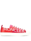 MONCLER LOGO LACE-UP SNEAKERS