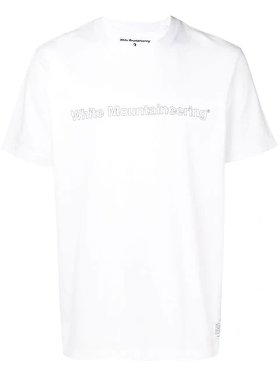White Mountaineering Logo Print T-shirt - 白色 In White