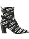 BALMAIN JILLY LOGO PRINT BOOTIES