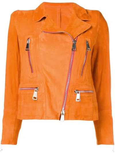 SYLVIE SCHIMMEL METRO LEATHER JACKET 