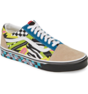 Vans Old Skool Sneaker In Multi/ True White