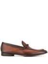 MAGNANNI WOVEN TRIM LOAFERS