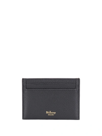 Mulberry Embossed Logo Cardholder In Black