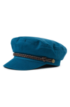 BRIXTON ASHLAND FISHERMAN CAP - BLUE,00712 SCARL