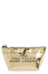 MARC JACOBS THE FOIL POUCH COSMETICS CASE,M0014863