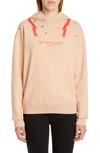 GIVENCHY GEMINI GRAPHIC HOODIE,BW70643Z18