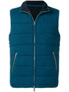 N•PEAL SLEEVELESS QUILTED JACKET
