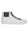 FRED PERRY HUGHES HI-TOP SNEAKERS,10872846