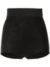 DOLCE & GABBANA HIGH RISE LACE SHORTS