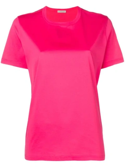 Moncler Logo Sleeve T-shirt - 粉色 In Pink